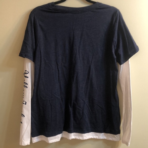 GEORGIA TECH T-shirt. Layered long sleeves. Like new. - Picture 7 of 9